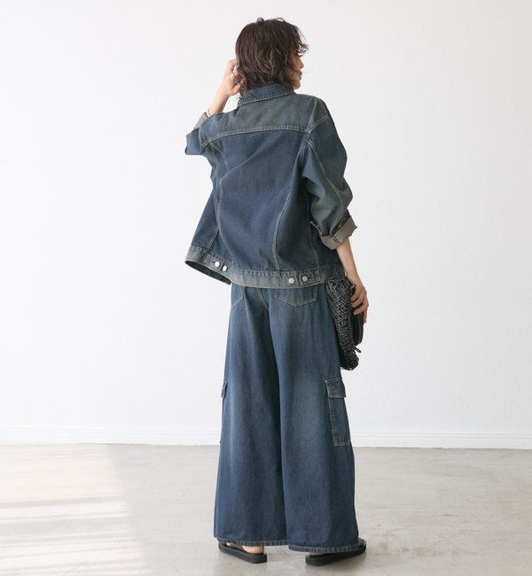  「【リバイバル/新色追加/羽織るだけでサマになる】デニムジャケット」|デニムジャケット|