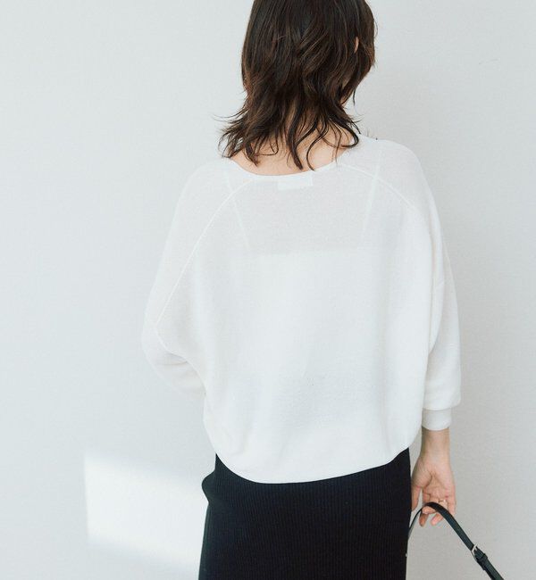  「【華やかな煌めき】ペーパースパングルニット」|ニット・セーター|