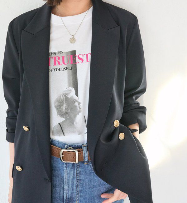  「【オンオフ使える】ドライギャバピークドラペルジャケット」|テーラードジャケット|ネイビー