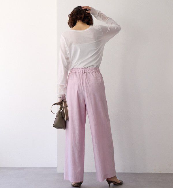  「【レイヤードに最適】チュールキリカエカットソー」|Tシャツ・カットソー|