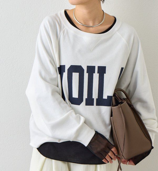  「【レイヤードに最適】チュールキリカエカットソー」|Tシャツ・カットソー|ブラック