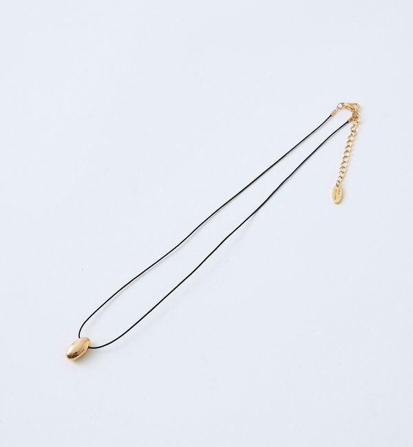  「【洗練された印象に】スマートボールコードネックレス」|ネックレス|