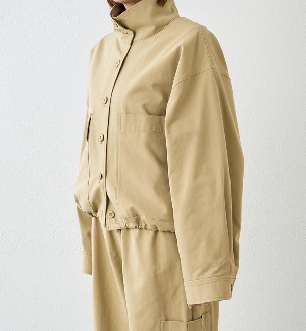  「【A・MONN(アモン)】ミリタリースタンドシャツ」|シャツ・ブラウス|