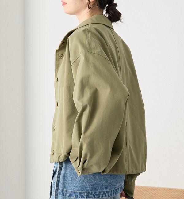  「【A・MONN(アモン)】ミリタリースタンドシャツ」|シャツ・ブラウス|