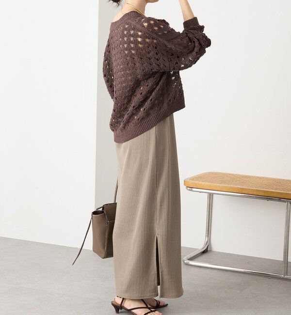  「【シリーズ累計販売数一万枚突破！】2WAYリブタンクワンピース」|ワンピース|