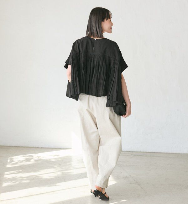  「予約【着映え】ギャザーボリュームブラウス」|シャツ・ブラウス|