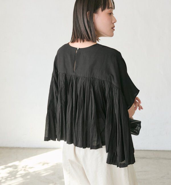 「予約【着映え】ギャザーボリュームブラウス」|シャツ・ブラウス|