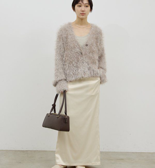  「【ルミネ限定カラー】【手洗い可能】ストレッチサテンタイトスカート」|スカート|