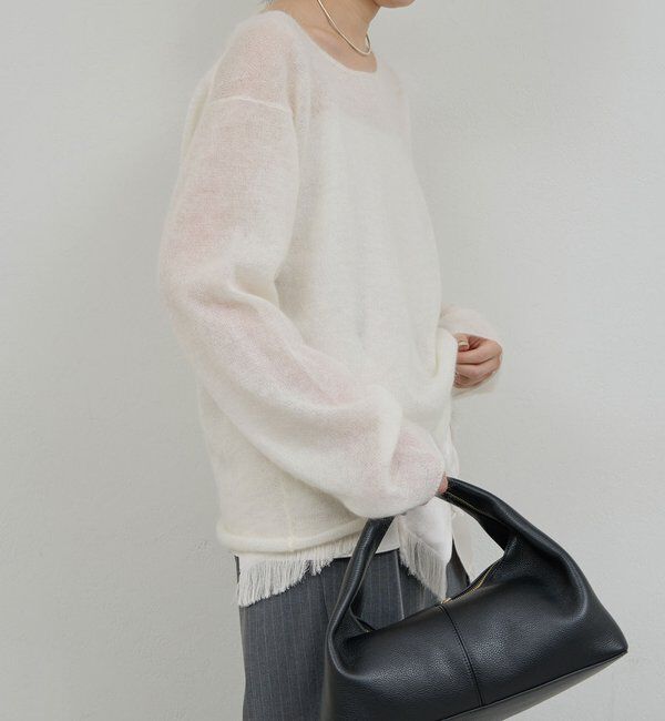  「シアーモヘアプルオーバー」|ニット・セーター|