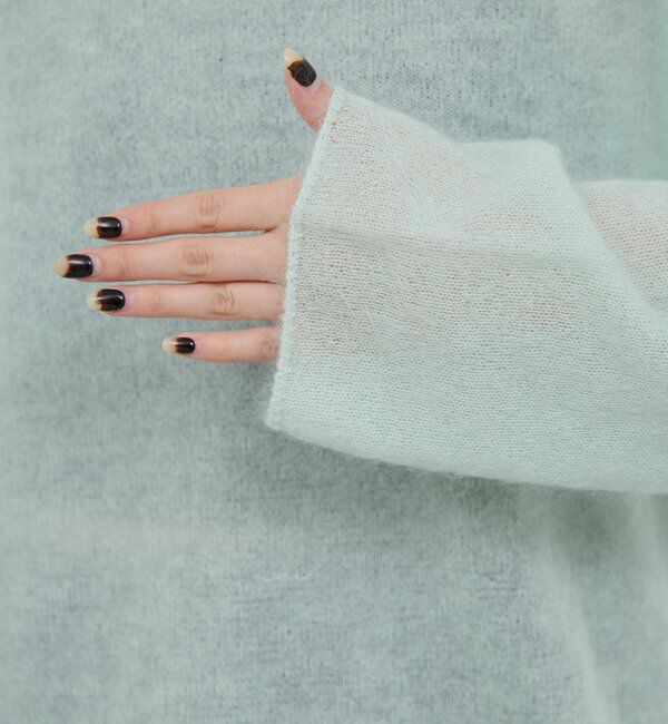  「シアーモヘアプルオーバー」|ニット・セーター|