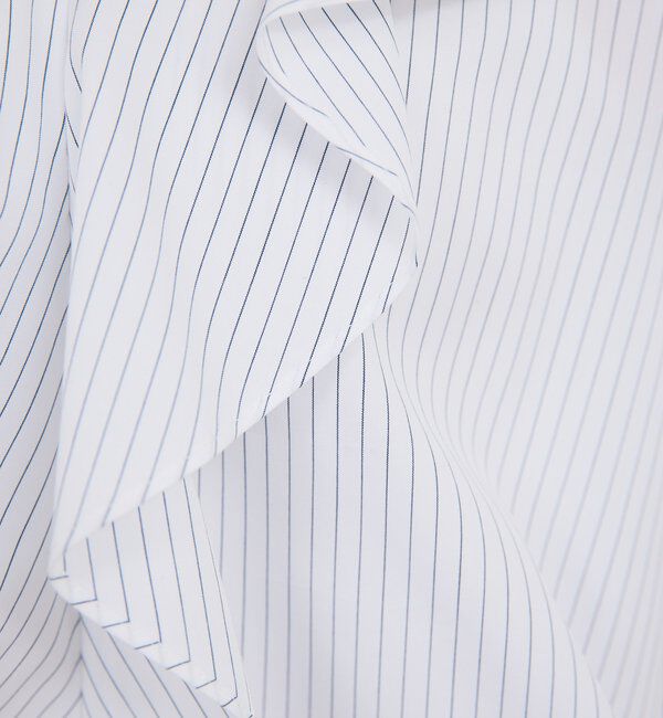  「【手洗い可】ラッフルフリルブラウス」|シャツ・ブラウス|