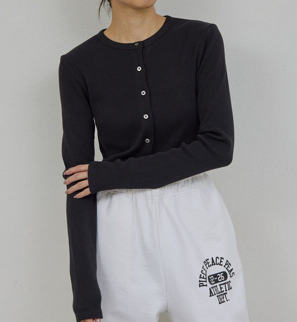  「【PEAS】コットンシルクカーディガン」|Tシャツ・カットソー|