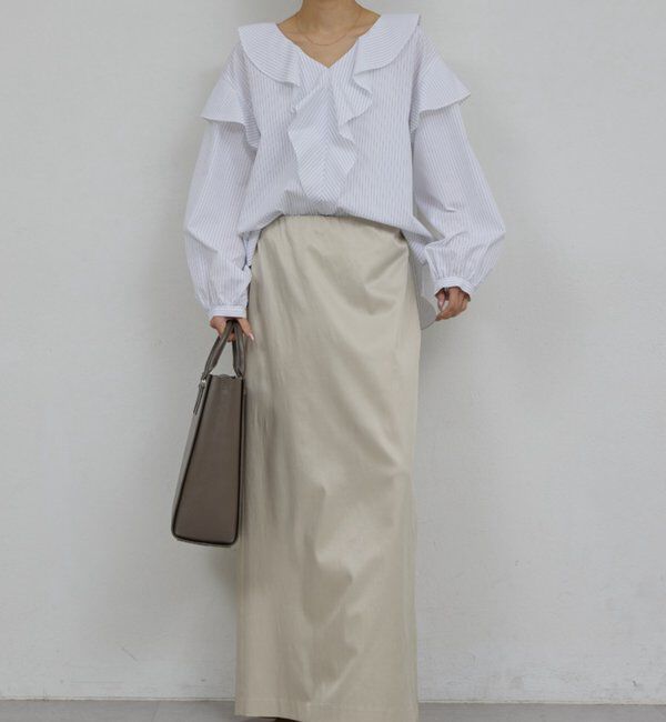  「【手洗い可】ストレッチタイトスカート」|スカート|