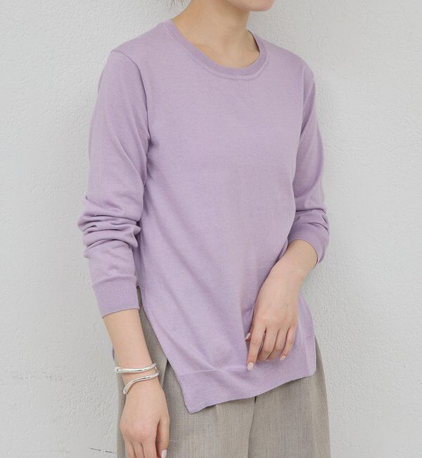  「【HERITANOVUM】シーアイランドコットンプルオーバー」|ニット・セーター|