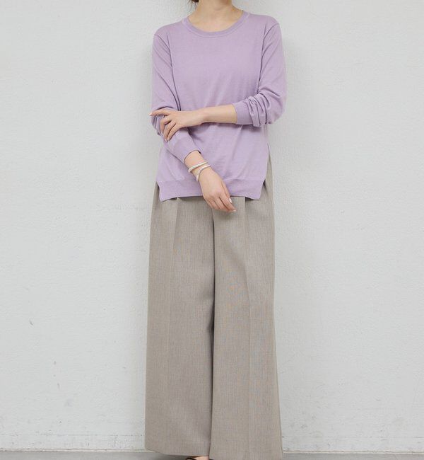  「【HERITANOVUM】シーアイランドコットンプルオーバー」|ニット・セーター|