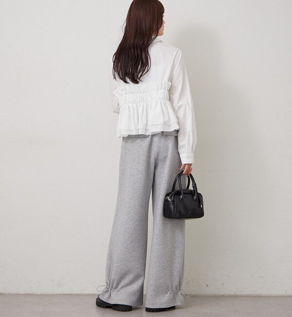  「シャーリングティアード ブラウス」|シャツ・ブラウス|