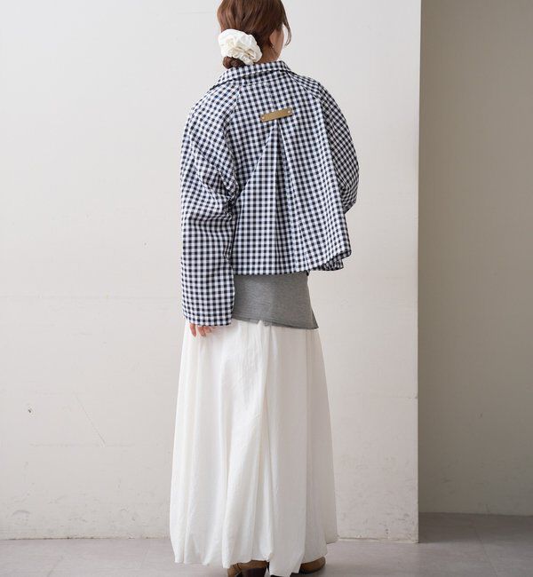  「スタンドカラーショートトレンチ」|トレンチコート|