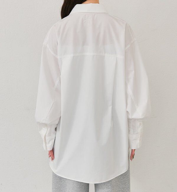  「ボタンレイヤードBIGシャツ」|シャツ・ブラウス|