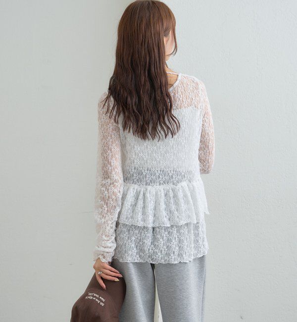  「26SSドットティアードプルオーバー」|Tシャツ・カットソー|