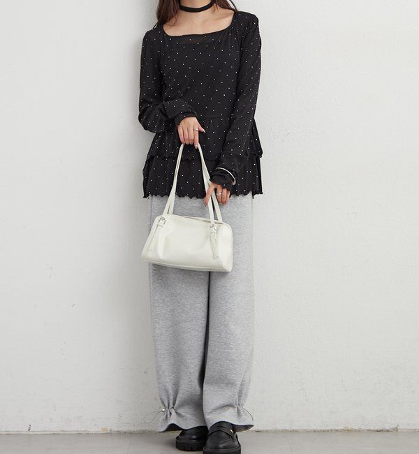  「26SSドットティアードプルオーバー」|Tシャツ・カットソー|