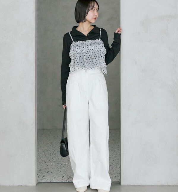  「フラワーチュールビスチェ」|シャツ・ブラウス|