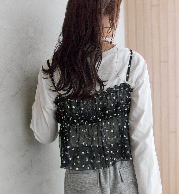  「フラワーチュールビスチェ」|シャツ・ブラウス|