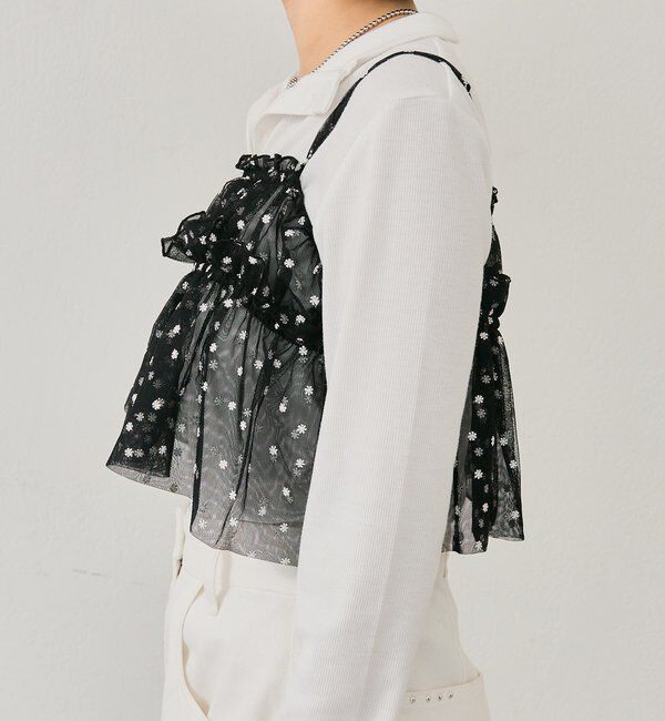  「フラワーチュールビスチェ」|シャツ・ブラウス|