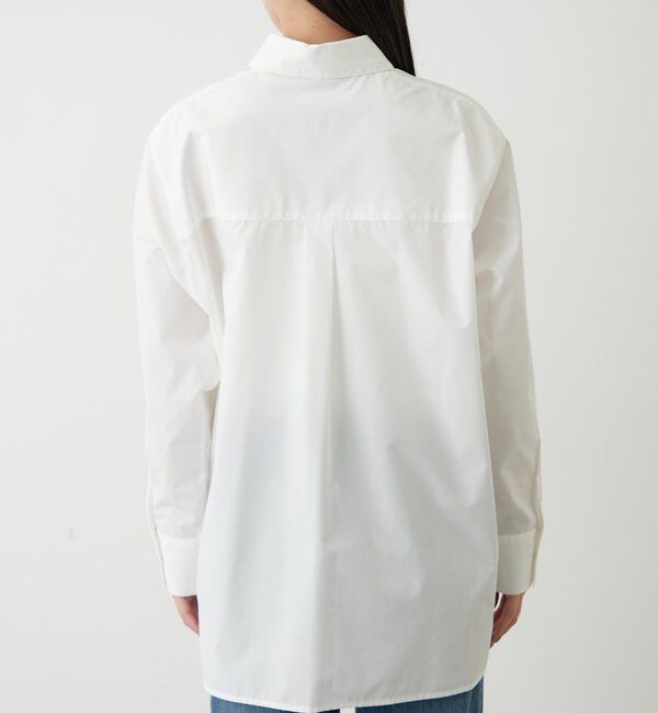  「ロゴ刺繍シャツ」|シャツ・ブラウス|