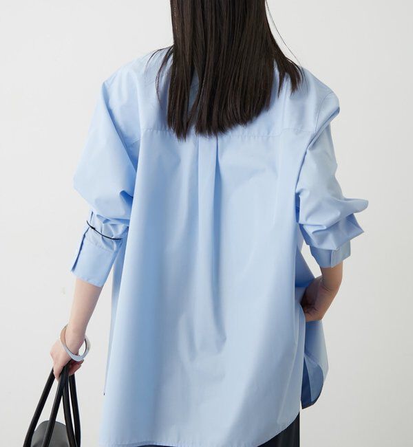  「ロゴ刺繍シャツ」|シャツ・ブラウス|