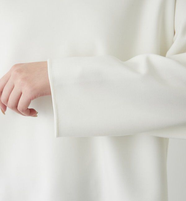  「ダブルクロスVブラウス」|シャツ・ブラウス|