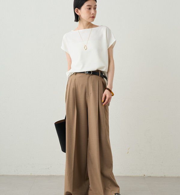  「カットジョーゼットフレンチブラウス」|シャツ・ブラウス|