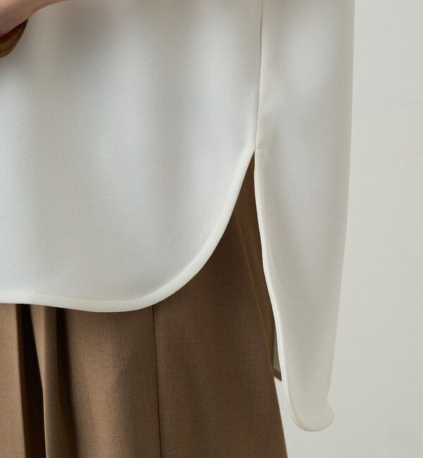  「カットジョーゼットフレンチブラウス」|シャツ・ブラウス|