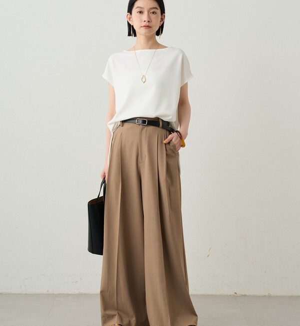  「カットジョーゼットフレンチブラウス」|シャツ・ブラウス|