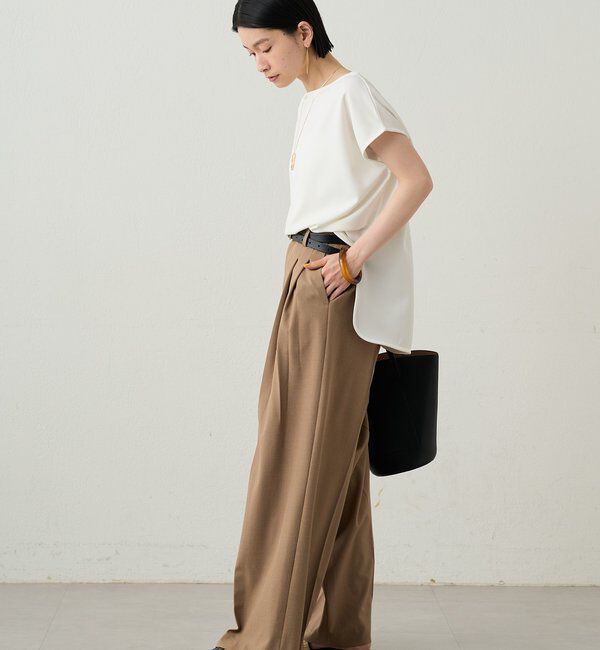  「カットジョーゼットフレンチブラウス」|シャツ・ブラウス|