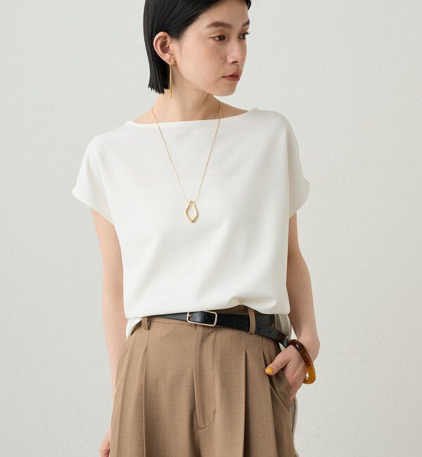  「カットジョーゼットフレンチブラウス」|シャツ・ブラウス|