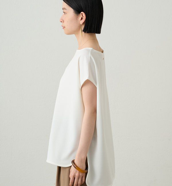  「カットジョーゼットフレンチブラウス」|シャツ・ブラウス|