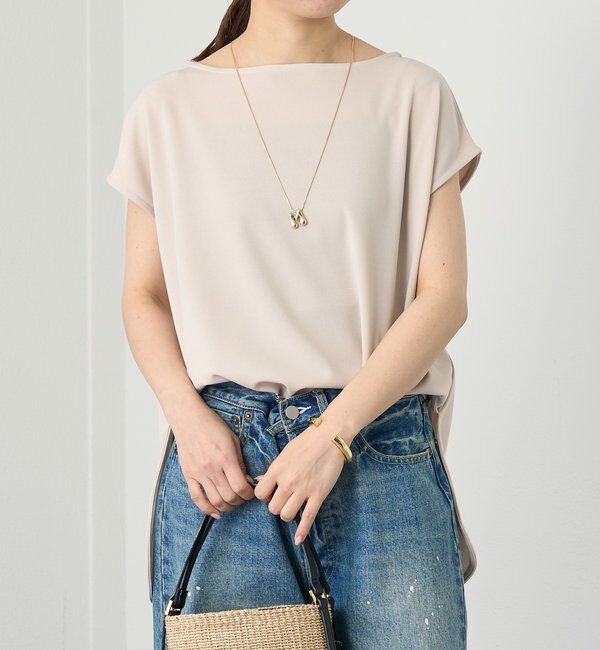  「カットジョーゼットフレンチブラウス」|シャツ・ブラウス|