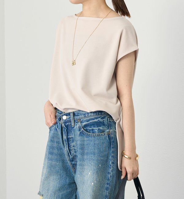  「カットジョーゼットフレンチブラウス」|シャツ・ブラウス|