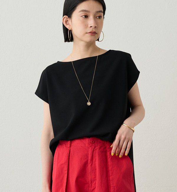  「カットジョーゼットフレンチブラウス」|シャツ・ブラウス|