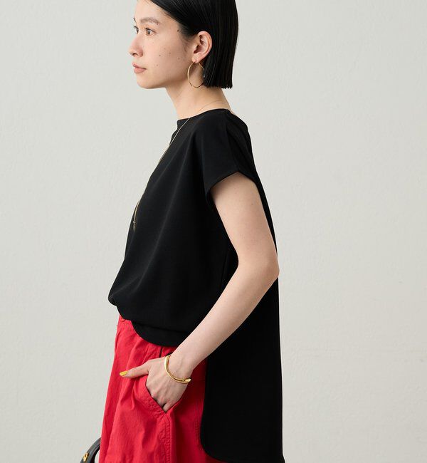  「カットジョーゼットフレンチブラウス」|シャツ・ブラウス|