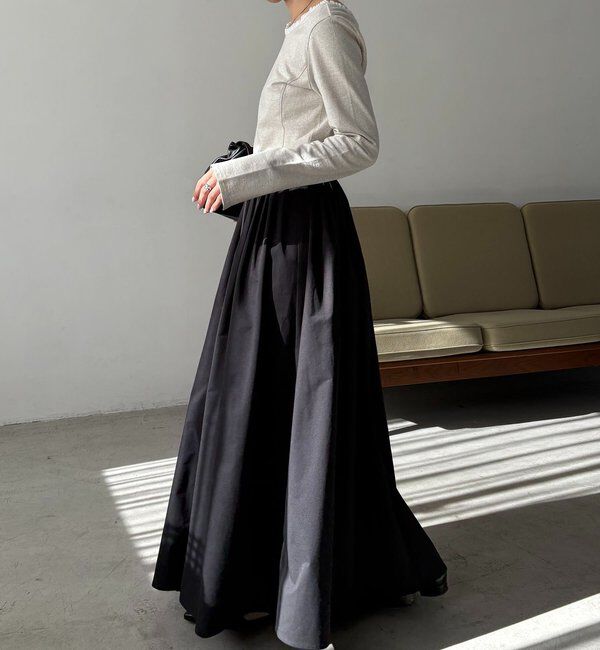  「〈C.L〉フリル襟ボートネックTシャツ」|Tシャツ・カットソー|