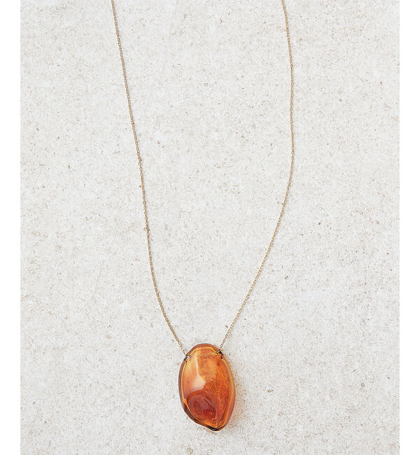 collex「【別注】【HARIO Lampwork Factory】ネックレス サンストーン」|ネックレス|アンバー