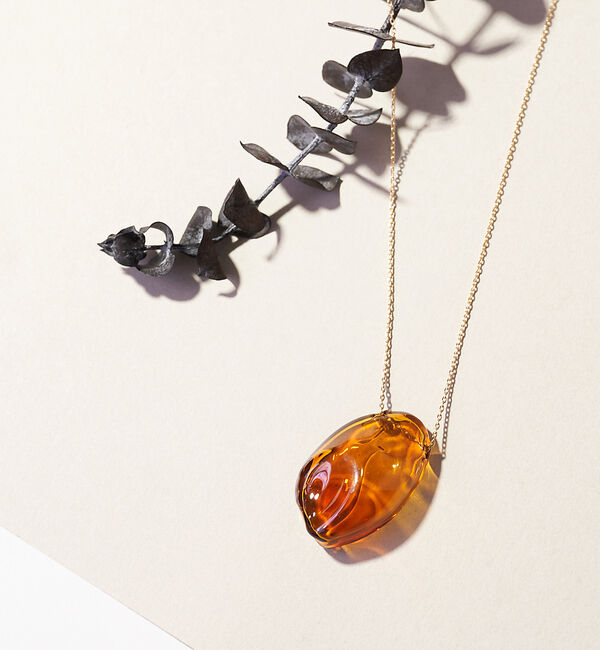 collex「【別注】【HARIO Lampwork Factory】ネックレス サンストーン」|ネックレス|