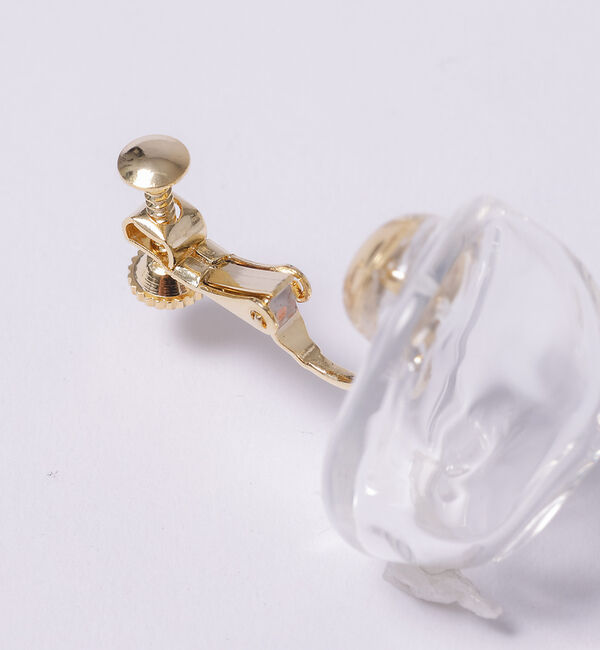 collex「【別注】【HARIO Lampwork Factory】イヤリングサンストーン」|ピアス|