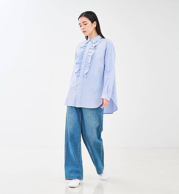 collex「フロントフリルシャツ」|シャツ・ブラウス|