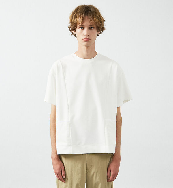 ABAHOUSE「カルゼスムース コンビネーション Tシャツ」|Tシャツ・カットソー|