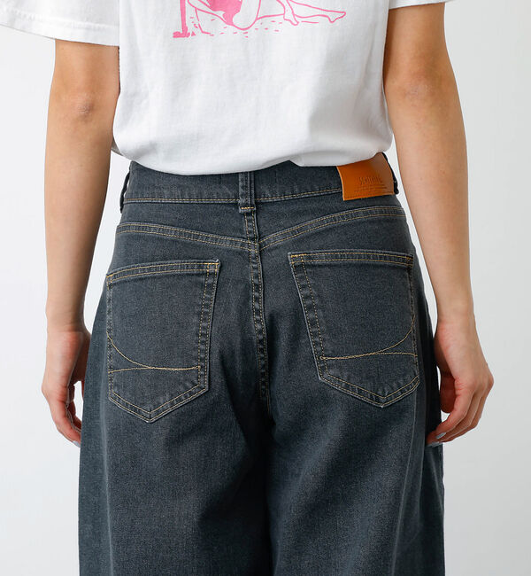 Rouge vif「【SOMETHING/サムシング】HANA タックカバーテパード / デニムパン」|その他|