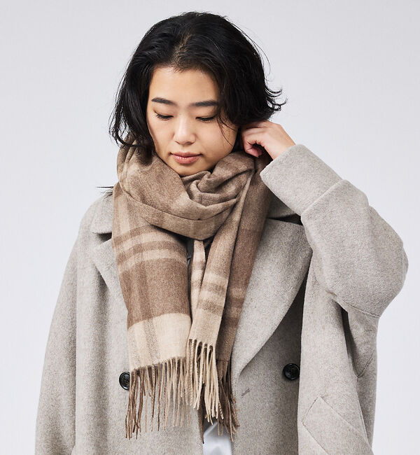 Rouge vif「カシミヤ大判ストール / マフラー」|マフラー|