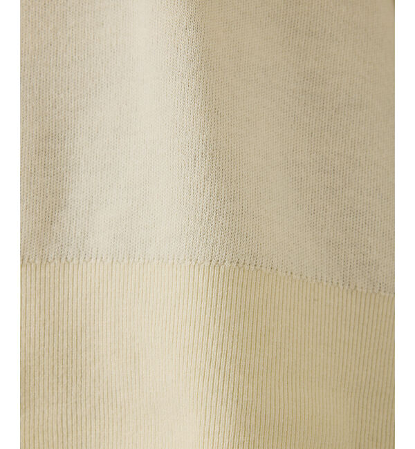 qualite「【トレンドアイテム】Vネックレース付きニット」|ニット・セーター|