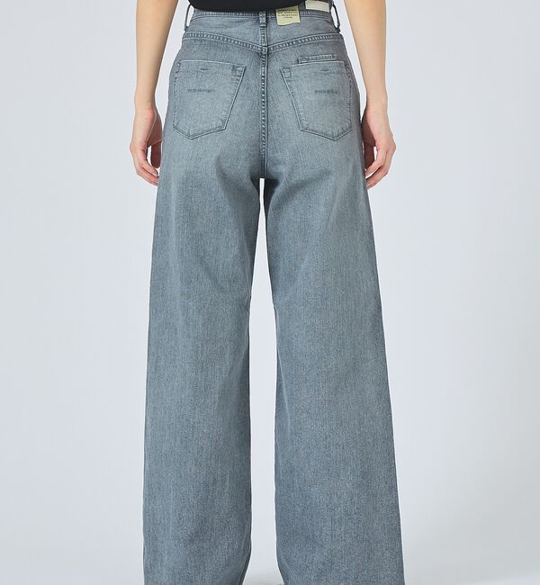 qualite「【YANUK】Wide Flare FRG ワイドフレアパンツ」|デニム|